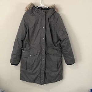 Womens Eddie Bauer Stadium Down Parka Jacket XL